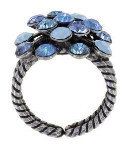 Vorschau: Konplott Magic Fireball Ring in blau Classic Size 5450543903835