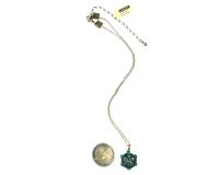 Vorschau: Konplott Bended Lights Halskette mit Anhänger in Blau/ Grün 5450527758864