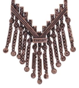 Vorschau: Konplott Graphic Flow Halskette in pink antique 5450543865829