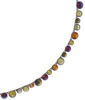 Vorschau: Konplott Water Cascade steinbesetzte Halskette in braun/orange 5450543772929
