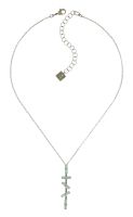 Konplott Jumping Baguette Halskette mit Anhänger in Opal Green 5450543812991