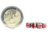 Vorschau: Konplott Colour Snake Ring in Indian Pink, pink/rot 5450527612357