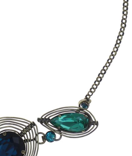 Konplott Amazonia Halskette in blau/grün 5450543750866