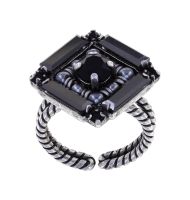 Vorschau: Konplott Simplicité Royale Ring in Shades Of Black 5450543765297
