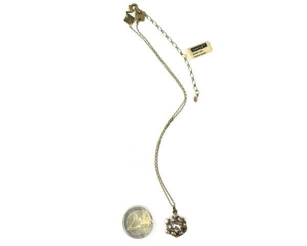 Konplott Bended Lights Halskette mit Anhänger in hellbraun/beige 5450527729703