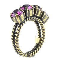 Konplott Colour Snake Ring in Amethyst, pink/lila 5450527217842