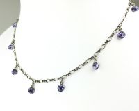 Vorschau: Konplott Tutui tanzanite Halskette steinbesetzt, violett 5450527274234