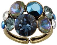 Konplott Petit Glamour Ring in dunkelblau 5450543760100