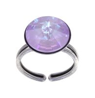 Vorschau: Konplott Rivoli Ring in crystal lavender de lite 5450543927381