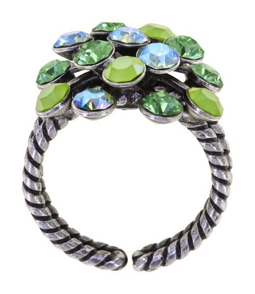 Konplott Magic Fireball Ring in grün Classic Size 5450543914534