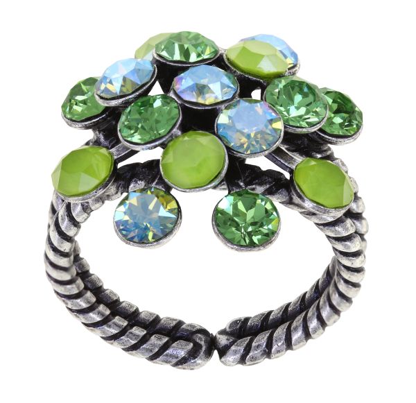 Konplott Magic Fireball Ring in grün Classic Size 5450543914534