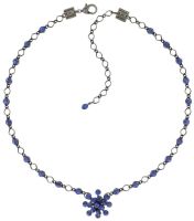 Konplott Magic Fireball Halskette steinbesetzt mit Anhänger in sapphire, blau 5450527611688