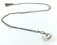 Vorschau: Konplott Rivoli crystal weiße Halskette lang mit Anhänger 5450527614276
