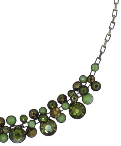 Konplott Water Cascade steinbesetzte Halskette in grün 5450543754215