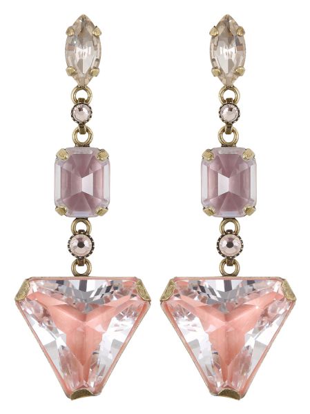 Mix the Rocks Ohrring in rosa crystal blush