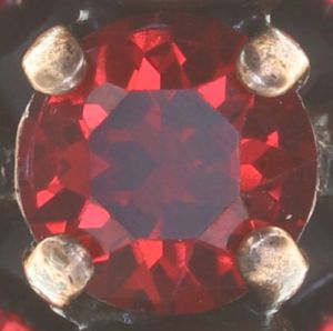 Vorschau: Konplott Tears of Joy Ring in coralline scarlet rot Größe S 5450543765518