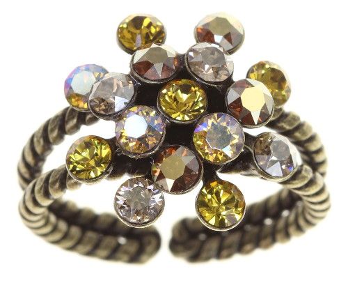 Konplott Magic Fireball Ring Mini in golden yellow 5450543797717