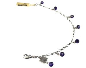 Vorschau: Konplott Tutui purple velvet Armband verschließbar 5450527641241
