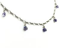 Vorschau: Konplott Tutui tanzanite Halskette steinbesetzt, violett 5450527274234