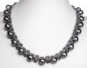 Vorschau: Konplott Caviar Classic Halskette Midnight in schwarz 5450543888934