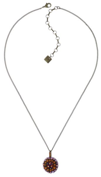 Konplott Inside Out Halskette mit Anhänger Größe S in orange 5450543638867