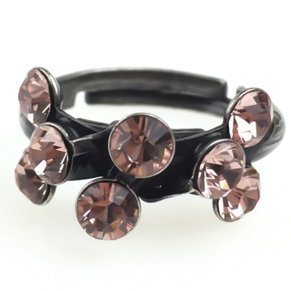 Konplott Magic Fireball 8 Stein Ring in vintage rose 5450527611978