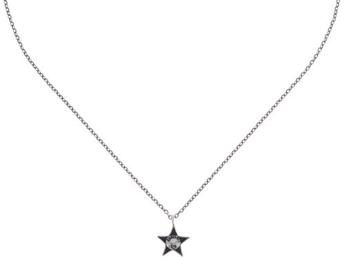 Konplott Dancing Star Halskette mit Anhänger in weiß Größe XS 5450543774718