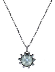 Vorschau: Konplott Halskette in blau/grün - Where the Lilac Bloom 5450543885452