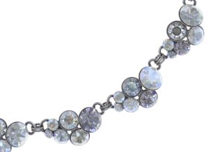 Vorschau: Konplott Petit Glamour steinbesetzte Halskette in weiß 5450543760209
