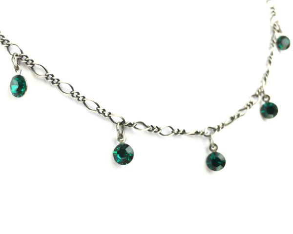 Konplott Tutui emerald Halskette steinbesetzt 5450527641173