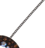 Vorschau: Konplott Inside Out Halskette mit großem Anhänger in braun 5450543641591