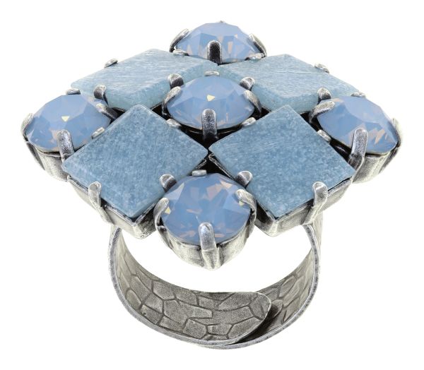 Cleo Ring Baby Blue Sky