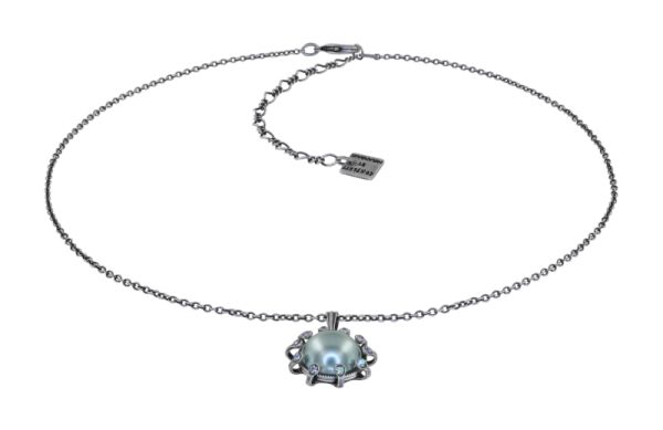 Konplott Halskette in blau/grün - Where the Lilac Bloom 5450543885452