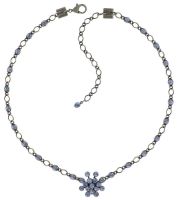 Konplott Magic Fireball Halskette steinbesetzt mit Anhänger in light sapphire, hellblau 5450527612005