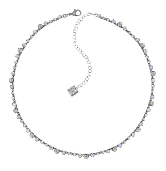 Alien Caviar Crystal Clear Halskette in weiß