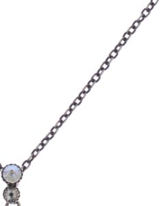 Vorschau: Konplott Water Cascade Halskette mit Anhänger in weiß antik silber 5450543686158