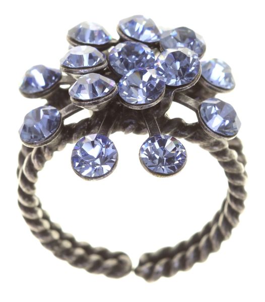 Magic Fireball 16 Stein Ring in light sapphire, hellblau
