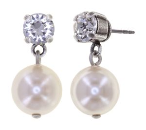 Vorschau: Konplott Pearl Shadow crystal Ohrring hängend 5450527598958