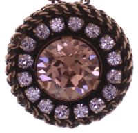 Vorschau: Konplott Rock 'n' Glam Halskette mit Anhänger in lila light amethyst 5450543776903