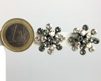 Vorschau: Konplott Magic Fireball crystal satin Ohrstecker kristall, grau 5450527778367