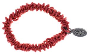 Vorschau: Konplott Bead Snakes elastisches Armband in Rot 5450543788036