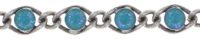 Vorschau: Konplott Magic Fireball Armband in water turquoise crystal laguna de lite 5450543852621