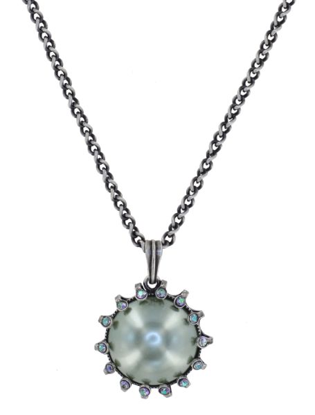 Konplott Halskette in blau/grün - Where the Lilac Bloom 5450543885421