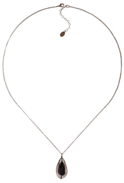 Konplott Amazonia lange Halskette mit Anhänger in braun, Größe L 5450543753393