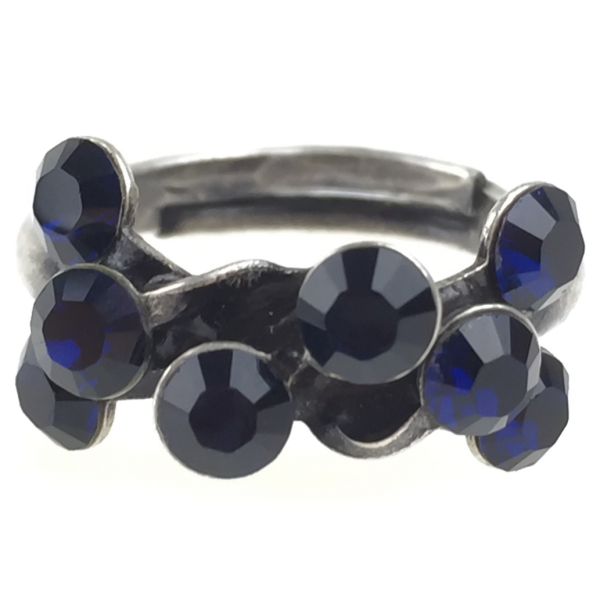 Magic Fireball 8 Stein Ring in dark indigo, dunkelblau