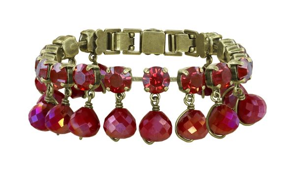 Merry Go Round Armband in rot