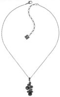 Vorschau: Konplott Water Cascade Halskette in Silver Carbon schwarz 5450543907581