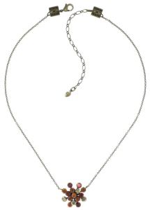 Vorschau: Konplott Magic Fireball Halskette Amber Love klassisch in rötlich-braun 5450543893648