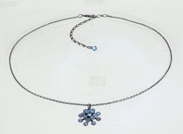 Konplott Magic Fireball Halskette in blue black diamond shimmer mini 5450543914749