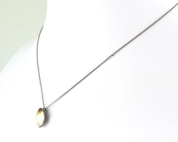 Konplott Rivoli crystal golden shadow Halskette mit Anhänger 5450527640787